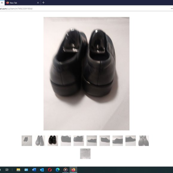 Easy Spirit Leather Esandreas Dark Blue shoes - Picture 3 of 10